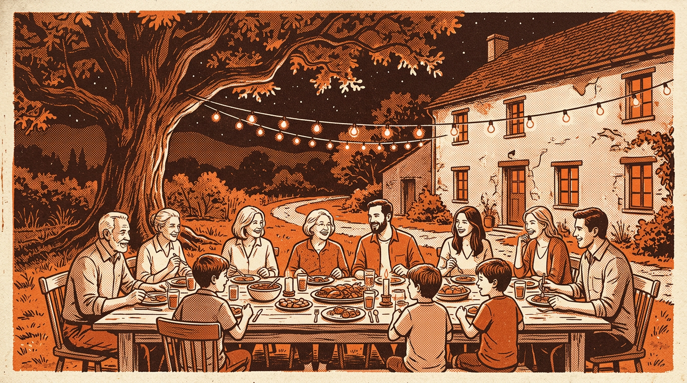 Host a multi-generation family reunion