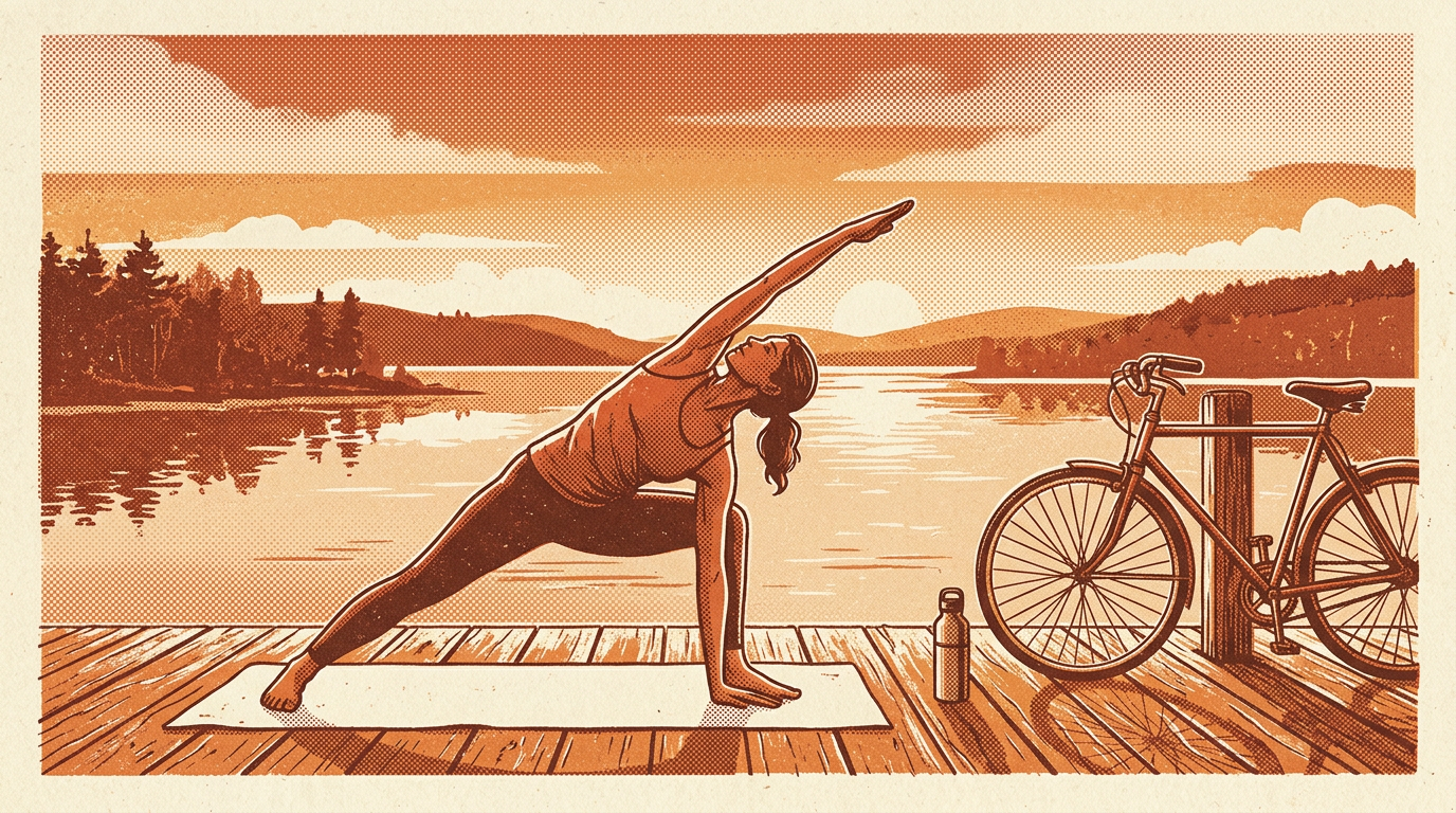 Complete a wellness retreat