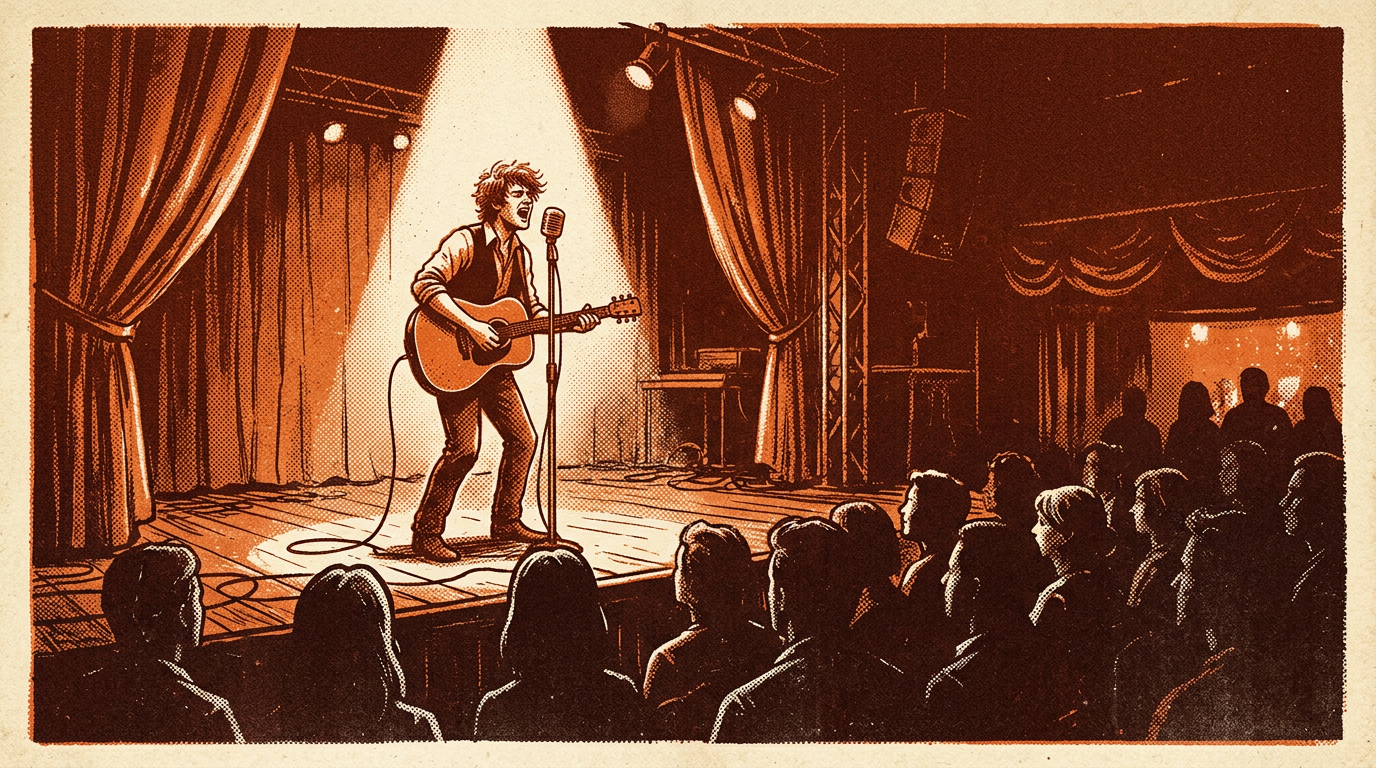 Perform at an open mic
